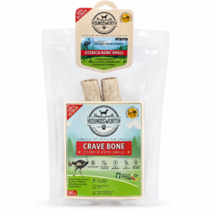 Houndsworth Hypoallergenic Ostrich Crave Bone 80g