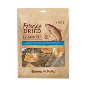 Absolute Bites Freeze Dried Dog Treats - Salmon Tail 40g