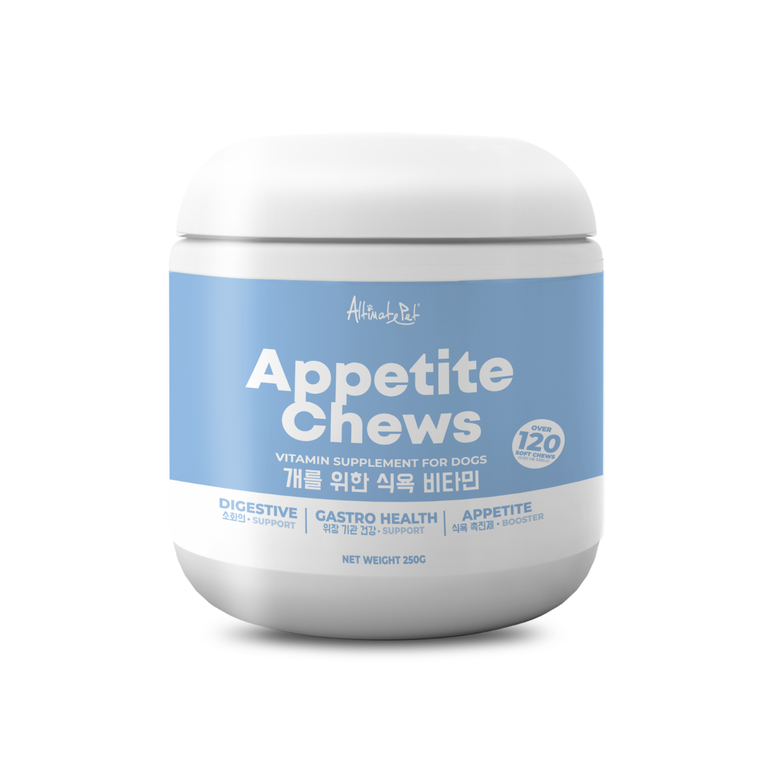 Altimate Pet Supplement for Dogs –Appetite Chews 250g Altimate Pet Supplement for Dogs –Appetite Chews 250g - Image 1