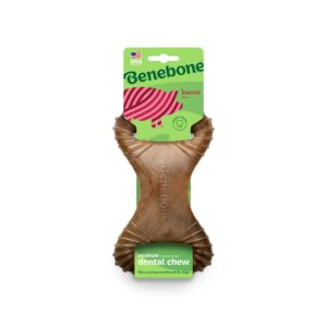 Benebone Dental Dog Chew Toy  Bacon-Medium