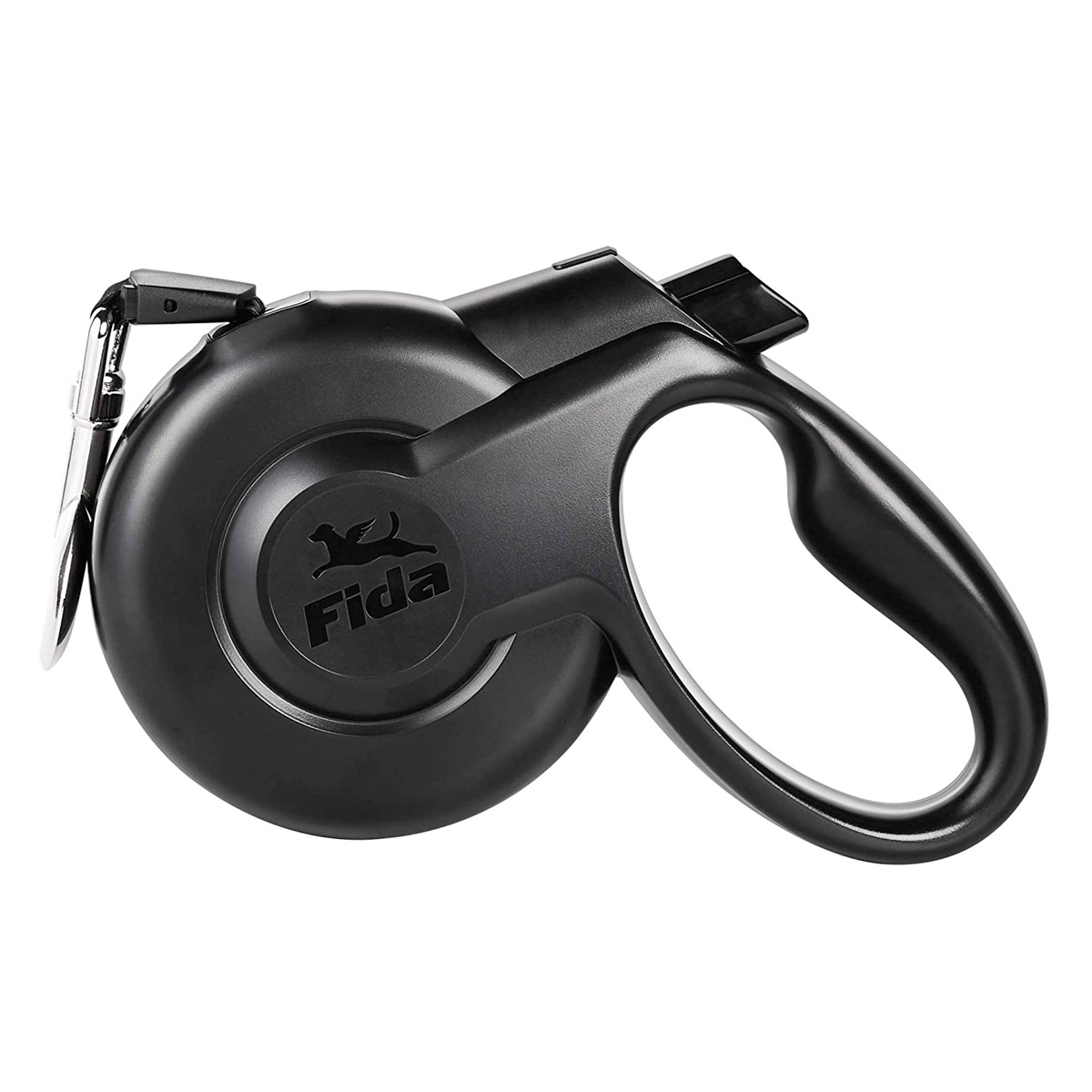 Fida-Retractable-Styleash-BLACK-1.jpg Fida Retractable Dog Leash Heavy Duty (Styleash Series)-M (5m / 16ft) - Image 1
