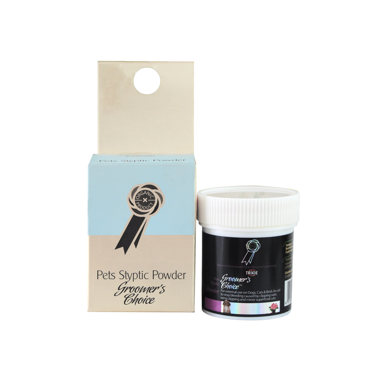 Groomers Choice Pets Blood Stopper Styptic Powder - 28g Groomers Choice Pets Blood Stopper Styptic Powder - 28g - Image 1