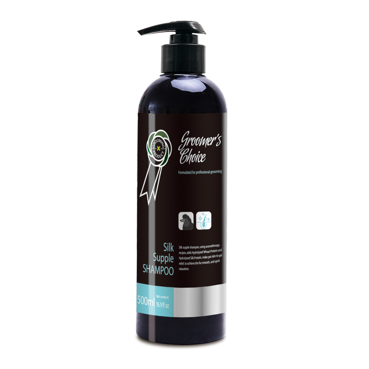 Groomers Choice Silk Supple Shampoo For Dogs - 500ml Groomers Choice Silk Supple Shampoo For Dogs - 500ml - Image 1