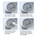 KW Zone Dophin Rechargeable Cleaner Pump With Battery - Image 3