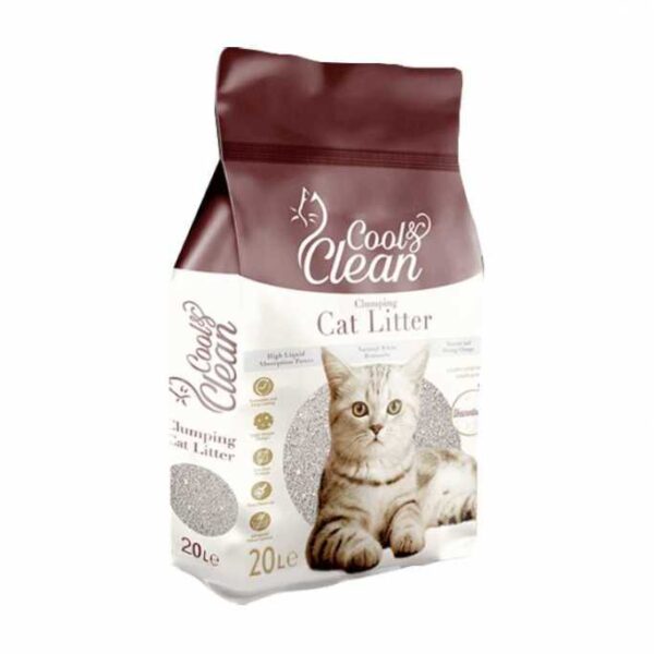 Patimax Cool & Clean Clumping Cat Litter 20L[Flavor - Lavender]