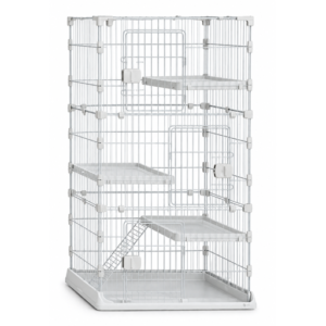 Dayang Deluxe & Premium Cat Multi-Layer Play House (C76-3) - 76 x 52 x 130.6cm - White