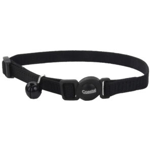 Coastal 3 and SafeCat Nylon Breakaway Collar Black