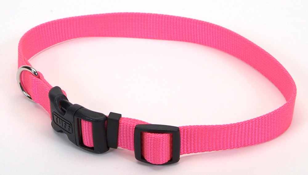 main-40.jpg Coastal 1 and Tuff Dog Collar Large Neon Pink - Image 1