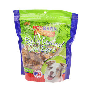 Red Barn Bully Coated Cow Ears 10 pack