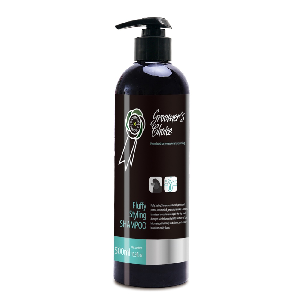 unnamed-file-6.jpeg Groomers Choice Fluffy Styling Shampoo For Dogs - 500ml - Image 1